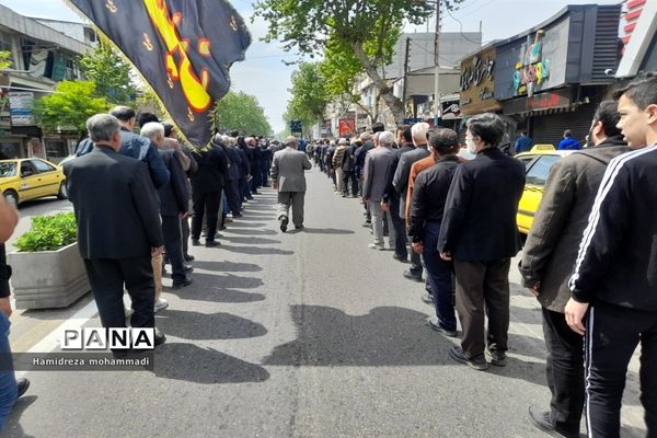 آیین دسته‌روی سالروز شهادت امام علی (ع) در قائمشهر