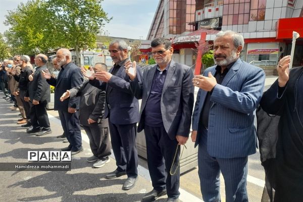 آیین دسته‌روی سالروز شهادت امام علی (ع) در قائمشهر