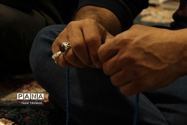 احیای شب بیست‌و‌یکم ماه رمضان در مقبره شهدای  پردیس