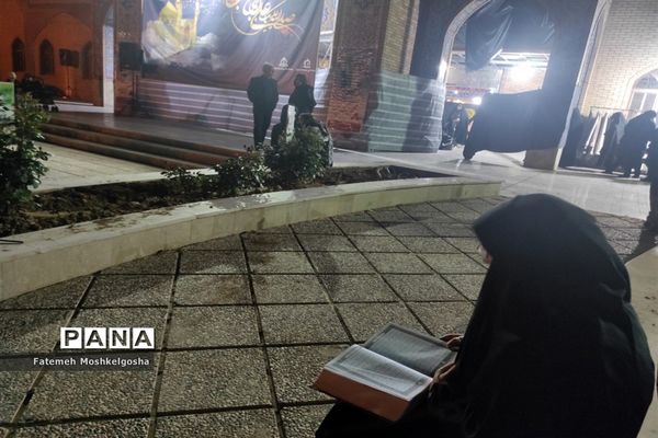 حال‌و‌هوای شب‌های قدر در مسجد دانشگاه فنی شهید باهنر شیراز