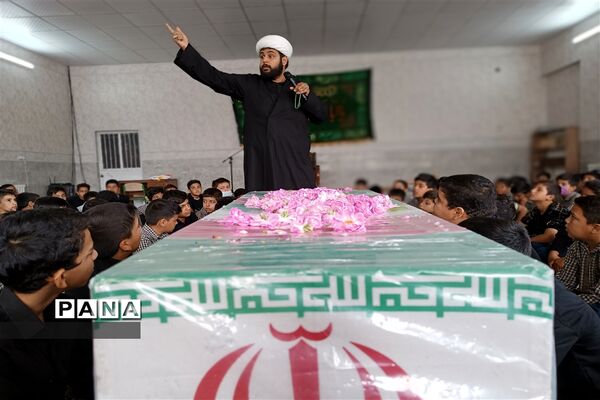 عزاداری با حس خوش میزبانی از شهید گمنام