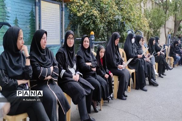 تشییع پیکر شهید گمنام همزمان با شهادت حضرت عشق علی (ع)