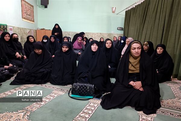 آیین استقبال از پیکر شهید گمنام در آموزش‌و‌پرورش ملارد