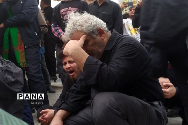 دسته عزاداری دبیرستان هدایتی قم به مناسبت سالروز شهادت امام علی (ع)