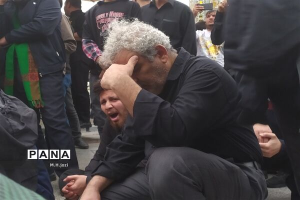 دسته عزاداری دبیرستان هدایتی قم به مناسبت سالروز شهادت امام علی (ع)