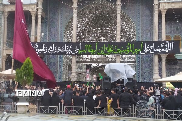 دسته عزاداری دبیرستان هدایتی قم به مناسبت سالروز شهادت امام علی (ع)