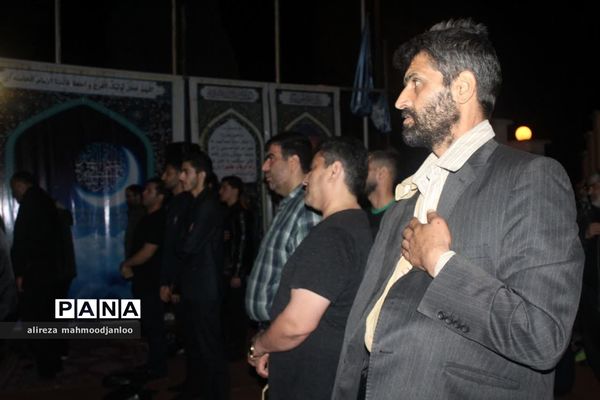 مراسم شب بیست و سوم ماه رمضان در گلوگاه