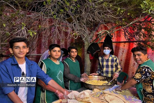مراسم احیای شب بیست و سوم ماه مبارک رمضان و برپایی موکب امیرالمؤمنین در شهرستان کازرون
