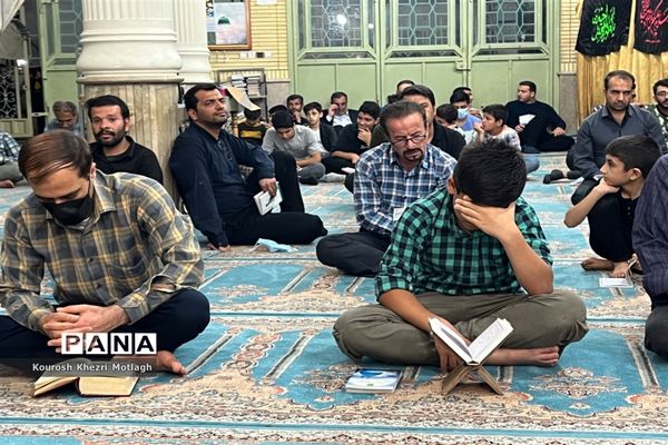 مراسم احیای شب بیست و سوم ماه مبارک رمضان و برپایی موکب امیرالمؤمنین در شهرستان کازرون