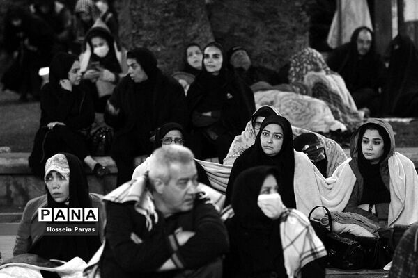 مراسم احیای شب بیست و سوم ماه رمضان در میدان فلسطین تهران
