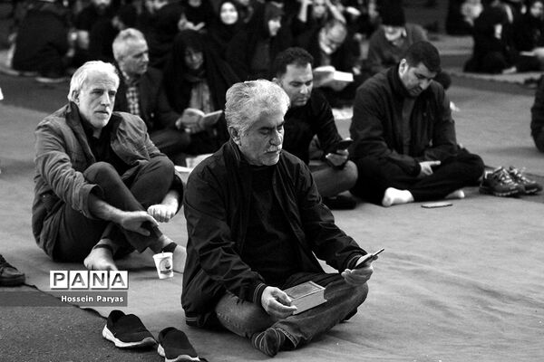مراسم احیای شب بیست و سوم ماه رمضان در میدان فلسطین تهران