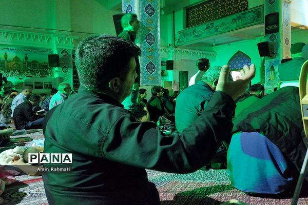 برگزاری مراسم احیای شب قدر در حرم مطهر علی ابن حمزه(ع)