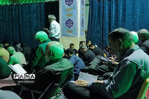 برگزاری مراسم احیای شب قدر در حرم مطهر علی ابن حمزه(ع)