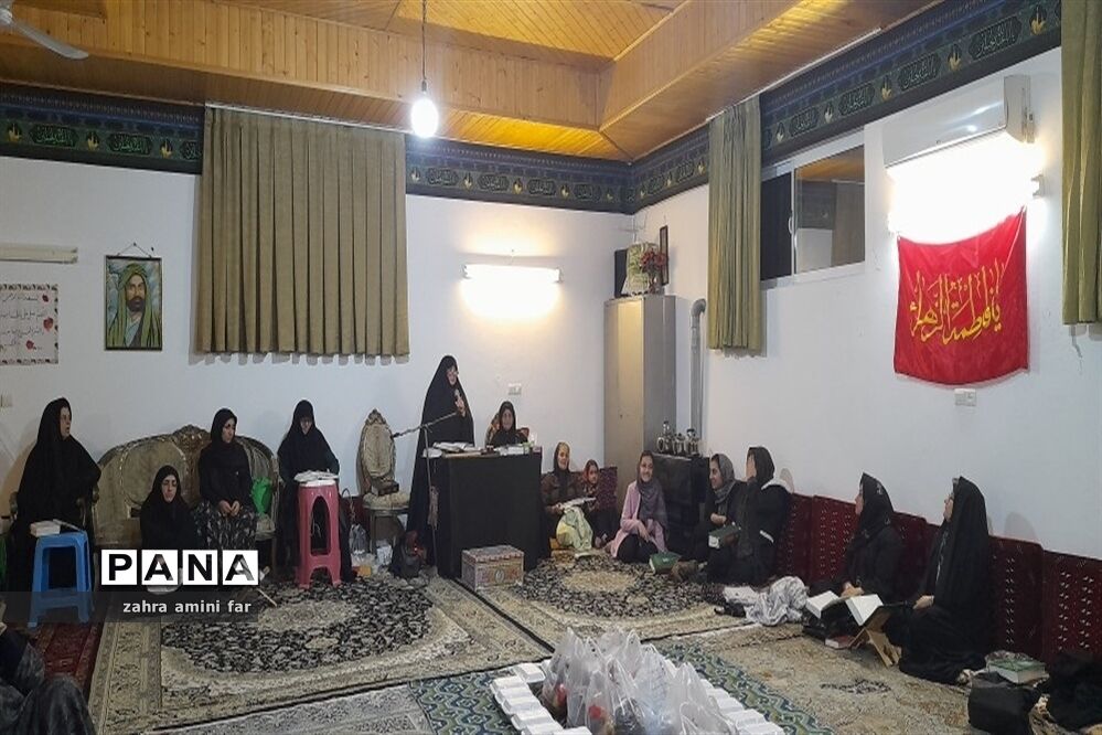 مراسم احیای شب بیست و سوم ماه رمضان در مسجد سیدالشهدا شهرک آزادگان