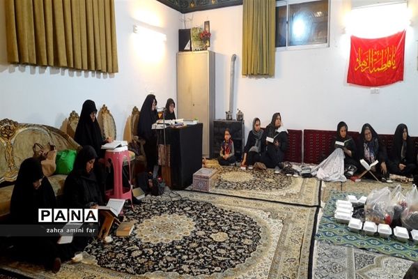 مراسم احیای شب بیست و سوم ماه رمضان در مسجد سیدالشهدا شهرک آزادگان