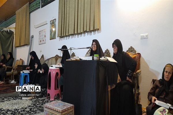 مراسم احیای شب بیست و سوم ماه رمضان در مسجد سیدالشهدا شهرک آزادگان