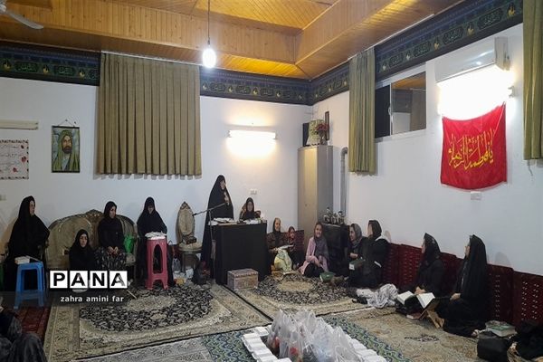 مراسم احیای شب بیست و سوم ماه رمضان در مسجد سیدالشهدا شهرک آزادگان