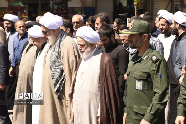 راهپیمایی روز قدس در شهرستان بهنمیر