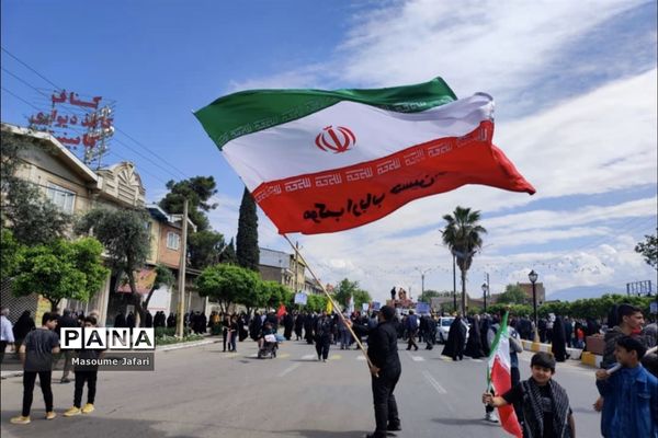 راهپیمایی روز قدس در علی آباد کتول