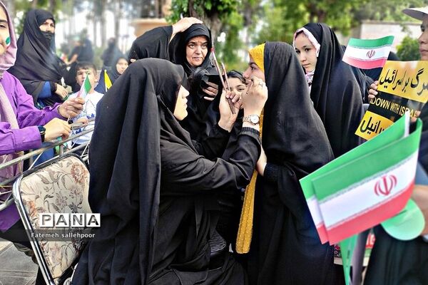 حضور پرشور دهه‌نودی‌ها در راهپیمایی روز قدس شهرستان قرچک