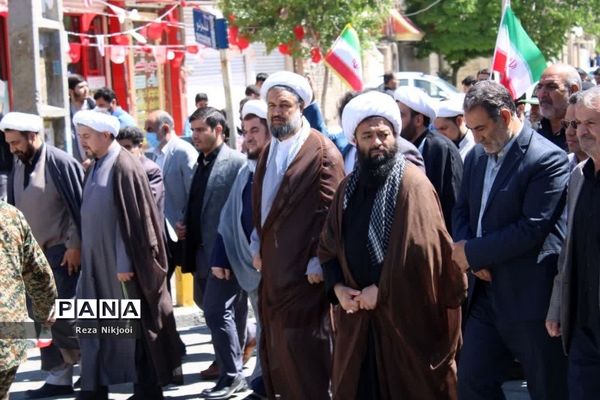 حمایت پرشور گلستانی‌ها از مردم فلسطین در راهپیمایی روز قدس