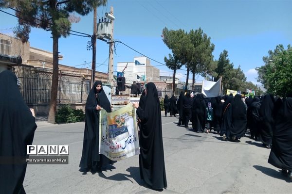 حضور پرشور مردم ولایتمدار خلیل‌آباد در روز قدس