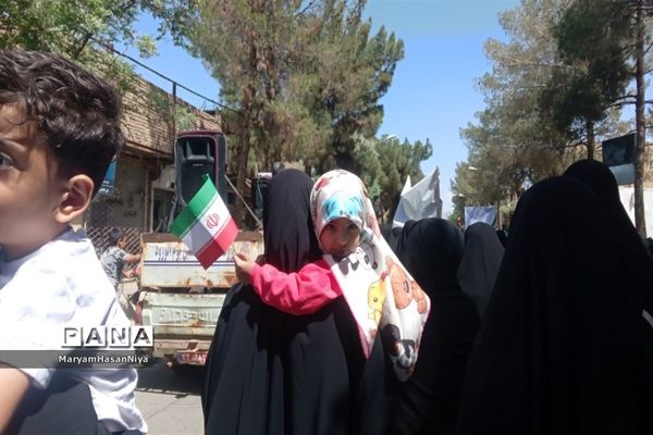 حضور پرشور مردم ولایتمدار خلیل‌آباد در روز قدس