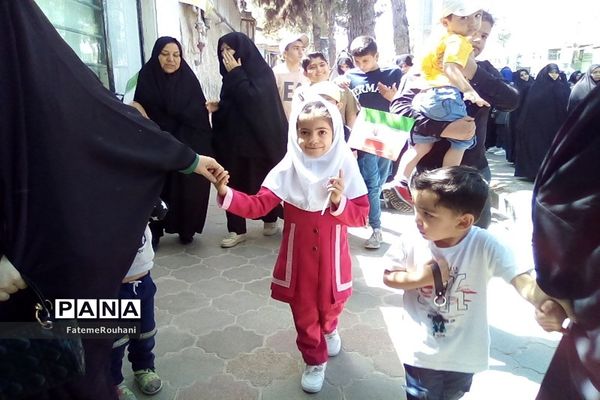 حضور پرشور مردم ولایتمدار خلیل‌آباد در روز قدس