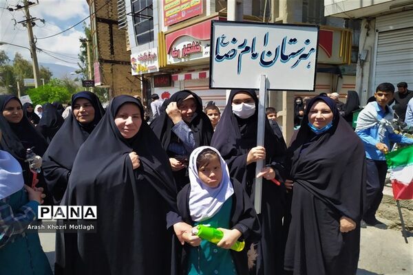راهپیمایی روز جهانی قدس در شهرستان کازرون