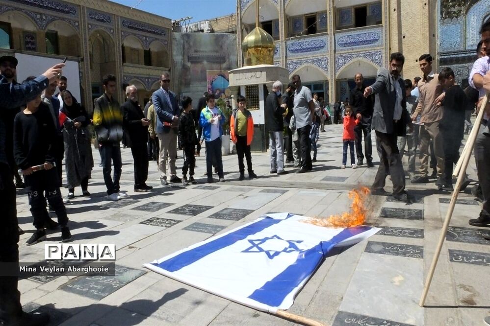 راهپیمایی بزرگ روز قدس در شهرستان شهید پرور پیشوا