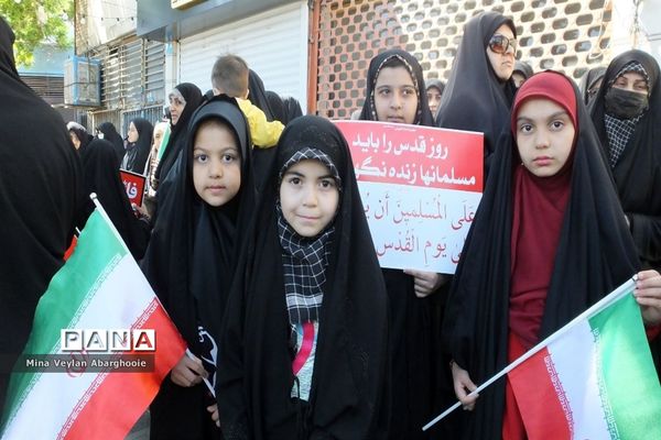 راهپیمایی بزرگ روز قدس در شهرستان شهید پرور پیشوا