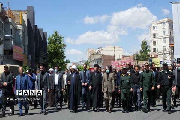 راهپیمایی بزرگ روز قدس در شهرستان شهید پرور پیشوا