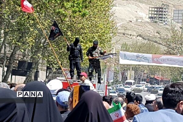 راهپیمایی روز قدس در رودهن