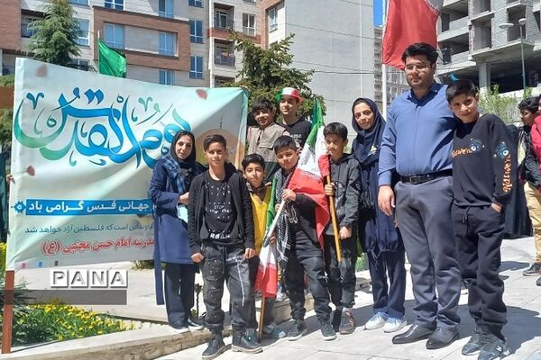 راهپیمایی روز قدس در رودهن