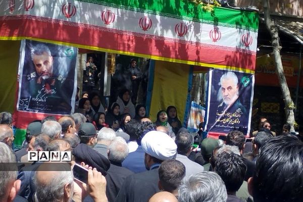 راهپیمایی روز قدس در رودهن