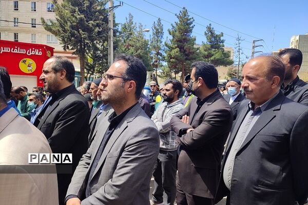 راهپیمایی روز قدس در رودهن