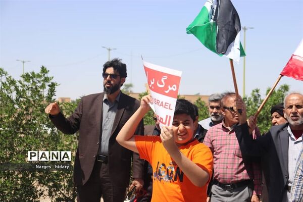 برگزاری راهپیمایی روز جهانی قدس در امیدیه