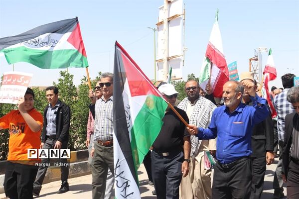 برگزاری راهپیمایی روز جهانی قدس در امیدیه