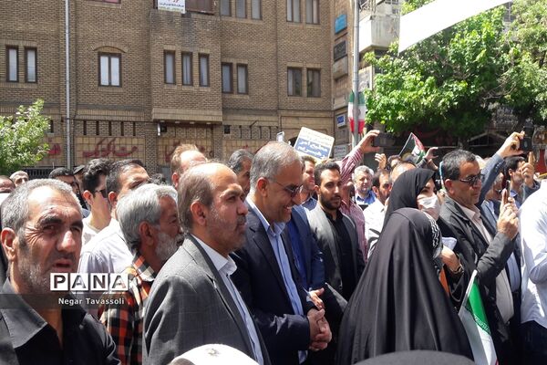 حضور پرشور مردم در روز جهانی قدس