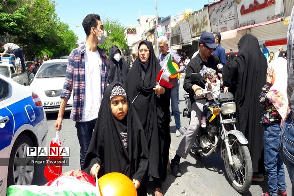 حضور پرشور مردم در روز جهانی قدس