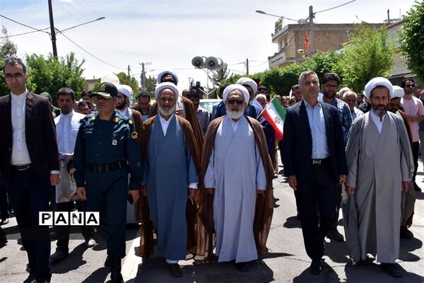 راهپیمایی روز جهانی قدس در بهاباد
