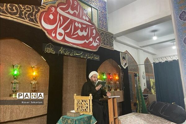 احیای شب بیست و سوم در بارگاه مطهر علی بن حمزه(ع)