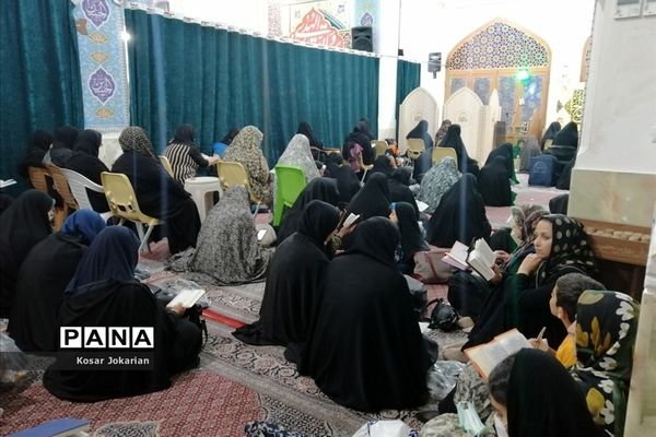 احیای شب بیست و سوم در بارگاه مطهر علی بن حمزه(ع)