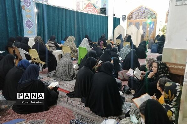 احیای شب بیست و سوم در بارگاه مطهر علی بن حمزه(ع)