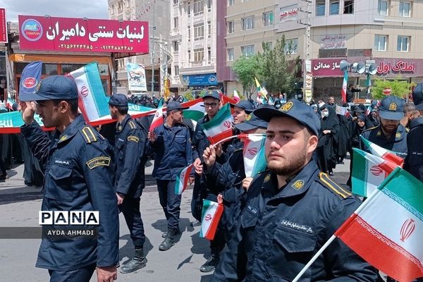 راهپیمایی باشکوه روز قدس در فشافویه