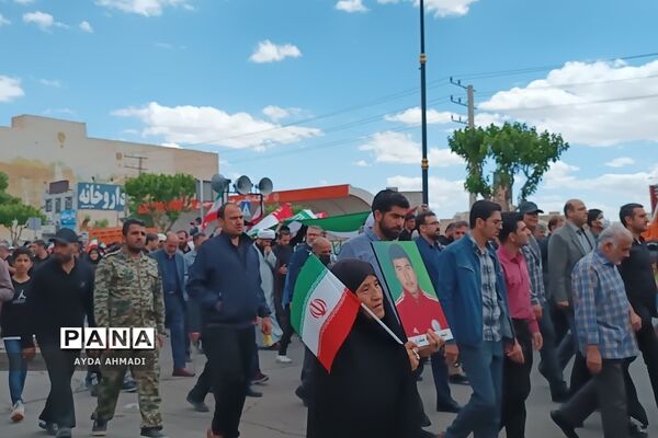 راهپیمایی باشکوه روز قدس در فشافویه