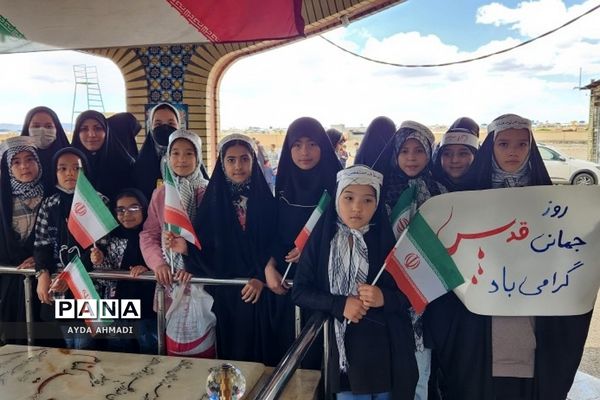 راهپیمایی باشکوه روز قدس در فشافویه