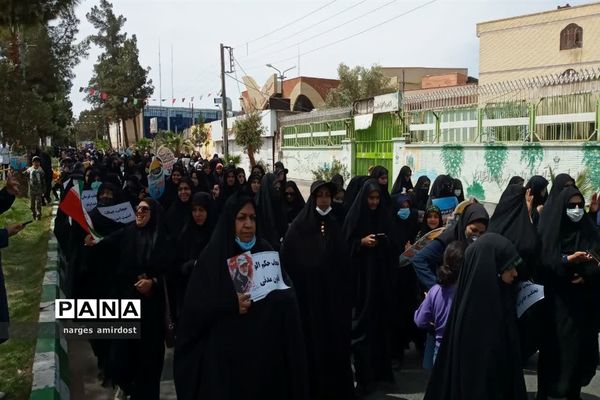 راهپیمایی روز جهانی قدس در زاهدان