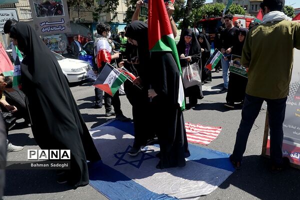 راهپیمایی روز جهانی قدس در تهران