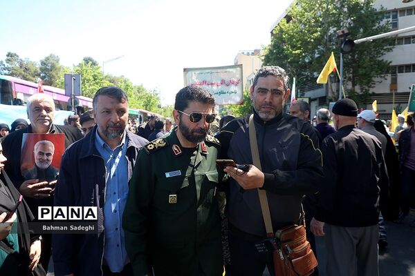 راهپیمایی روز جهانی قدس در تهران